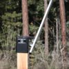 Angled Steel Target Holder and Steel Target