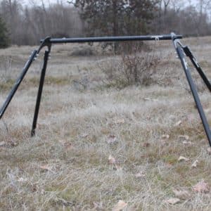 Rogue Shooting Target large swing gong target stand