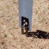 static steel target spikes
