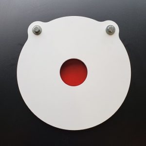 rogue shooting targets steel bullseye target
