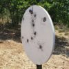 rogue targets ar500 steel target mount with round target